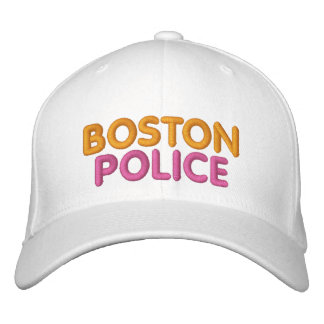 La police de Boston a brodé un Casquette drôle