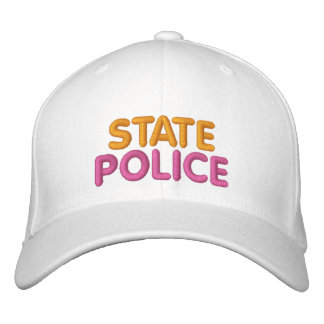La police de l'État de Boston a brodé un Casquette
