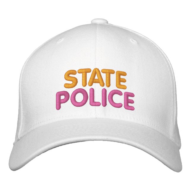 La police de l'État de Boston a brodé un Casquette (Devant)