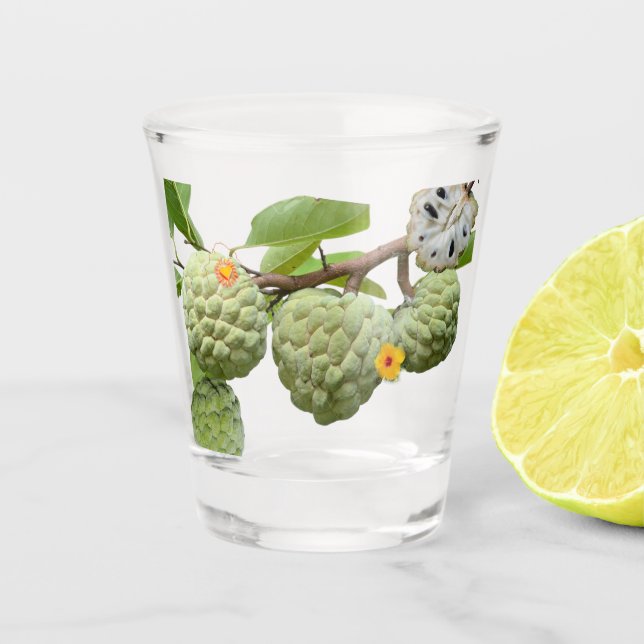 La pomme-cannelle - Verre à shot (Devant)