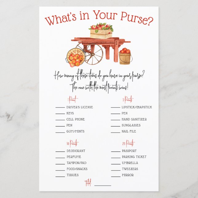 La pomme de notre oeil Qu'est-ce que votre sac à m (Devant)