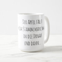 La pomme / Tasse allemande