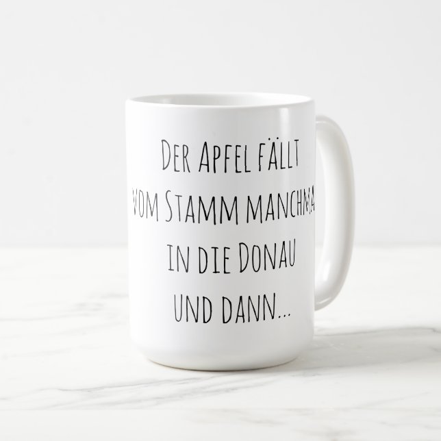 La pomme / Tasse allemande (Devant droit)