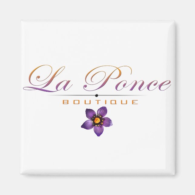 La Ponce Boutique Magnet (Devant)