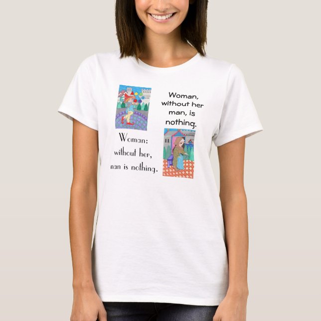 La ponctuation est puissante ! T-shirt (Devant)