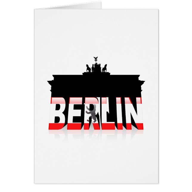 La Porte de Brandebourg À Berlin (Devant)