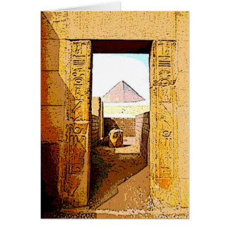 La porte du pharaon - carte