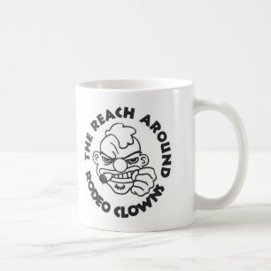 La portée autour du rodéo fait le clown tasse
