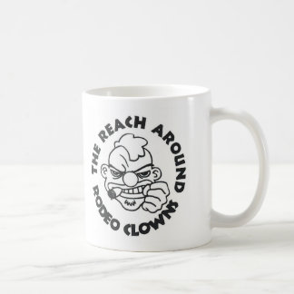 La portée autour du rodéo fait le clown tasse