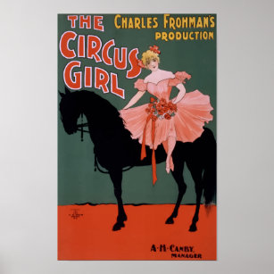 La Poster vintage de cirque