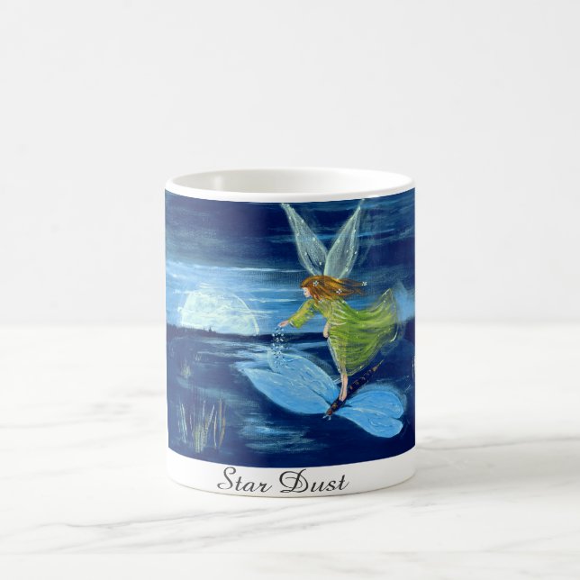 La "POUSSIÈRE d'ÉTOILE" 11 onces. TASSE DE CAFÉ (Centre)