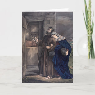 La première carte de vœux de Noël