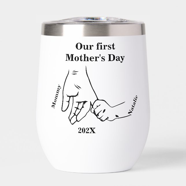 La première mère à la bosse Joyeuse fête des mères (Avant)