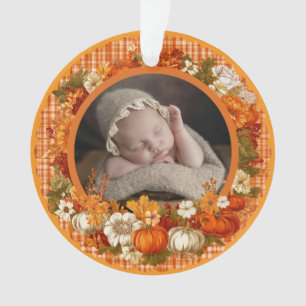 La première photo de Thanksgiving de bébé en flora