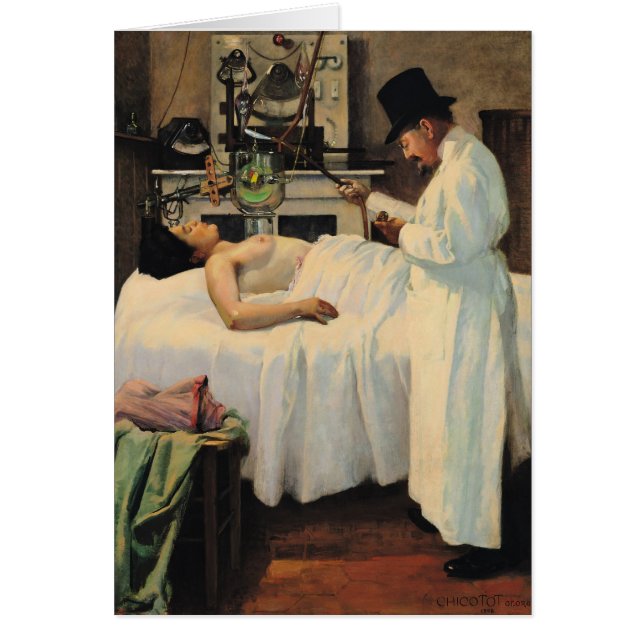 La première tentative de traiter le Cancer avec (Devant)