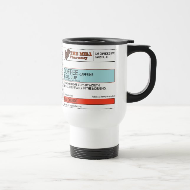 La prescription originale -15 once de café. Tasse (Droite)