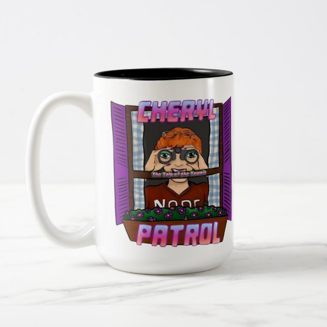 La présentation de la ville : Tasse de patrouille  (Gauche)