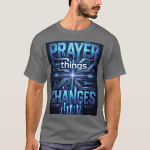 La prière change les choses – T-Shirt croisé futur