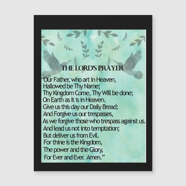 La prière du Seigneur (Devant)