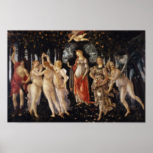 La Primavera de Botticelli - Poster