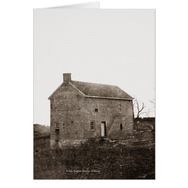 La prison du comté de Warren en en 1863 (Devant)