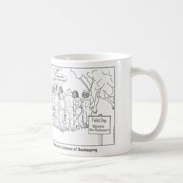 La probabilité insupportable de l'apiculture - Mug (Droite)