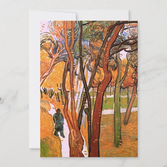 La Promenade : Feuilles mortes de Vincent van Gogh (Devant)