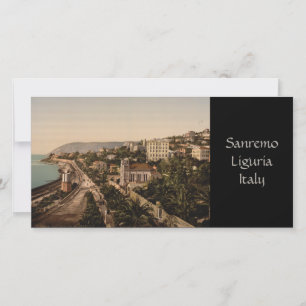 La Promenade, Sanremo, Ligurie, Italie