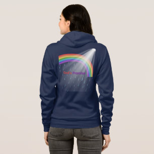 La promesse de Dieu Sweat - shirt à capuche arc-en