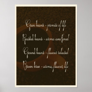 La promesse du café - affiche