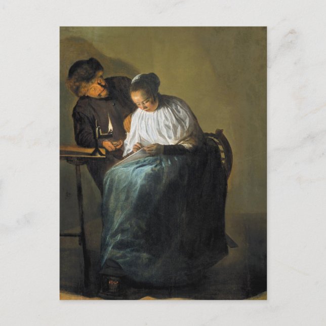 La Proposition de Judith Leyster Carte postale (Devant)