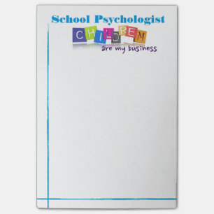 La psychologie/enfants d'école sont mon post-it