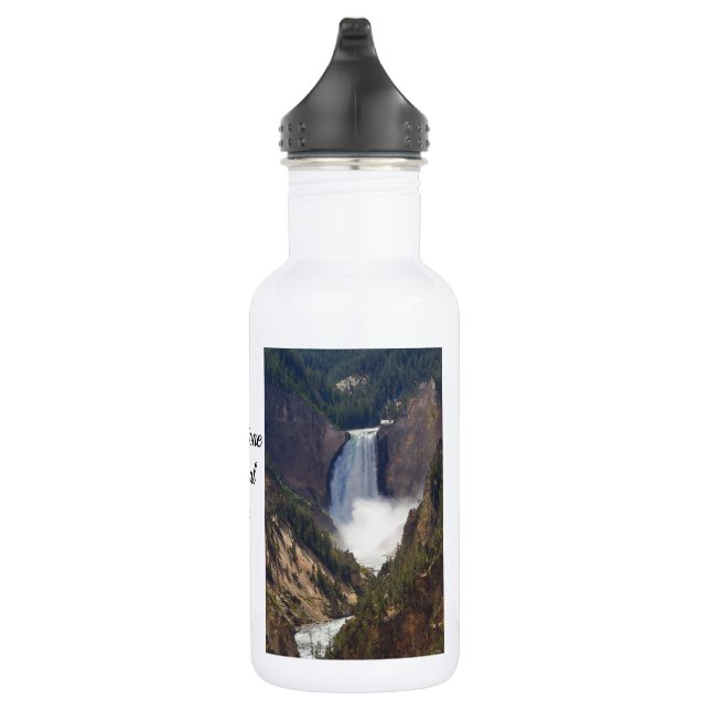 La Puissance De La Bouteille D'Eau De Yellowstone (Droite)