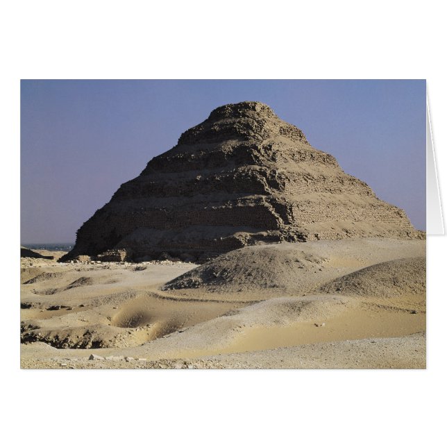 La pyramide du roi Djoser Vieux royaume (Devant horizontal)