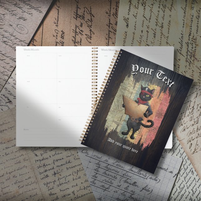 La quête du coucher de soleil de Kitty Buccaneer (Kitty Buccaneer's Sunset Quest Planner)
