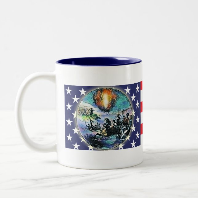 La rébellion US Flag Mug (Gauche)