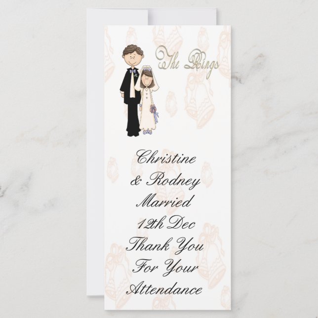 La réception de mariage (Devant)