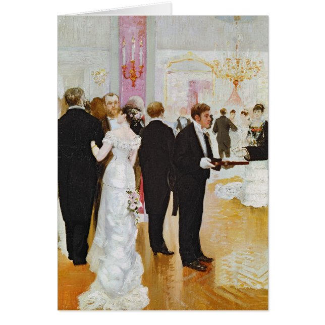 La réception de mariage, c.1900 (Devant)