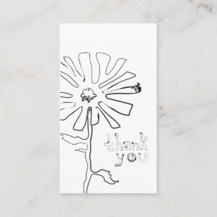 la référence vous remercient fleur de gribouilli
