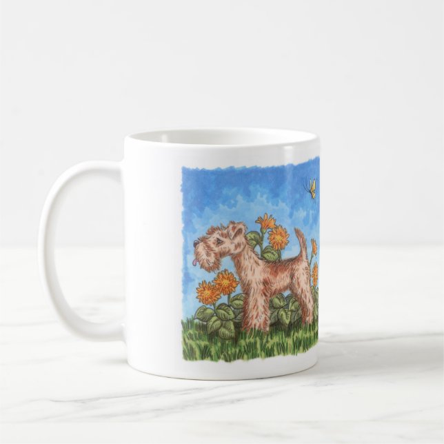 La région des lacs Terrier 11oz. tasse (Gauche)