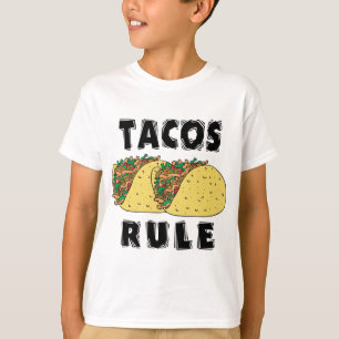 La règle de tacos badine le T-shirt