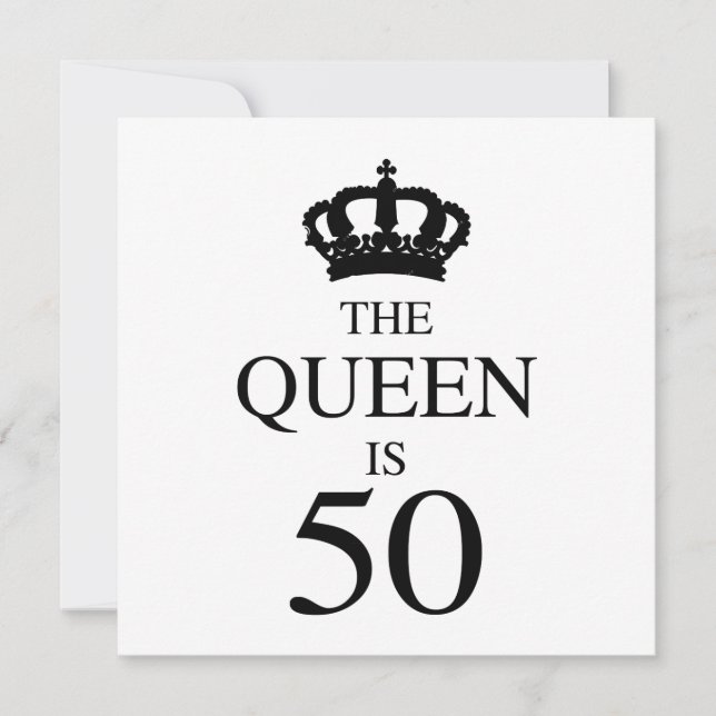 La Reine A 50 ans (Devant)