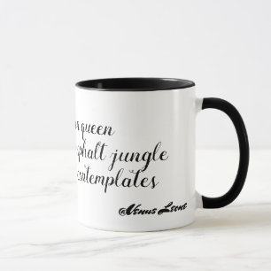 La reine Amazonie Haiku Mug
