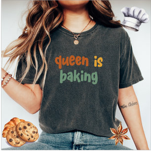 La reine cuit le T-shirt féminin