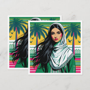 "La reine de la pop saoudienne - Art patrimonial a