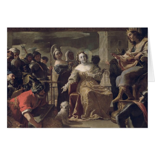 La reine de Sheba avant Solomon (Devant horizontal)