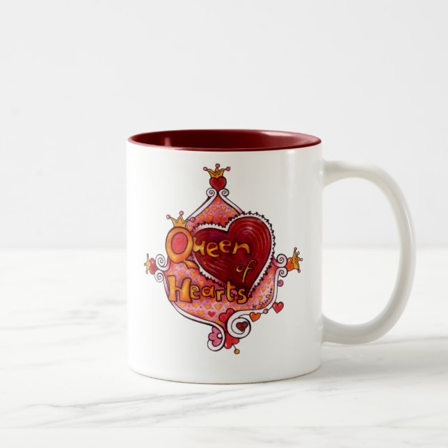 La Reine des Coeurs Mug (Droit)