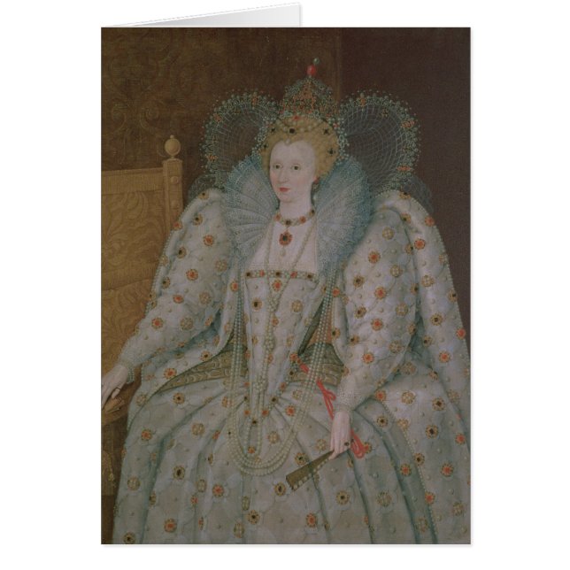 La Reine Elizabeth I de l'Angleterre et de (Devant)