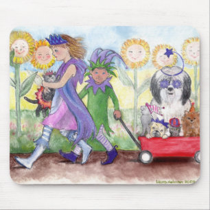 La Reine Isabella et tapis de souris de Todd de