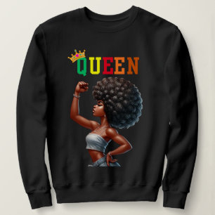 La reine nubienne : Serrer la sweatshirt des femme